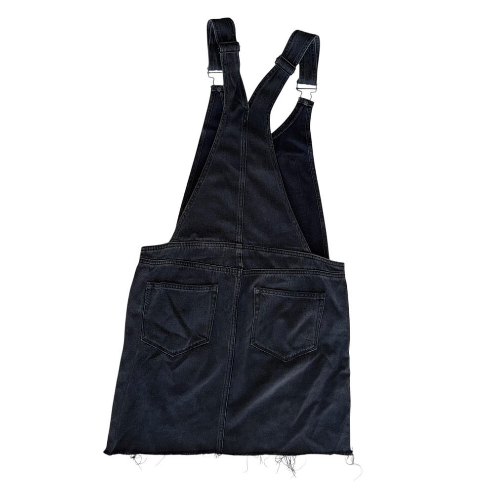 Paige Womens Etta Black Denim Overall Dress Womens Size 28 - Picture 7 of 8